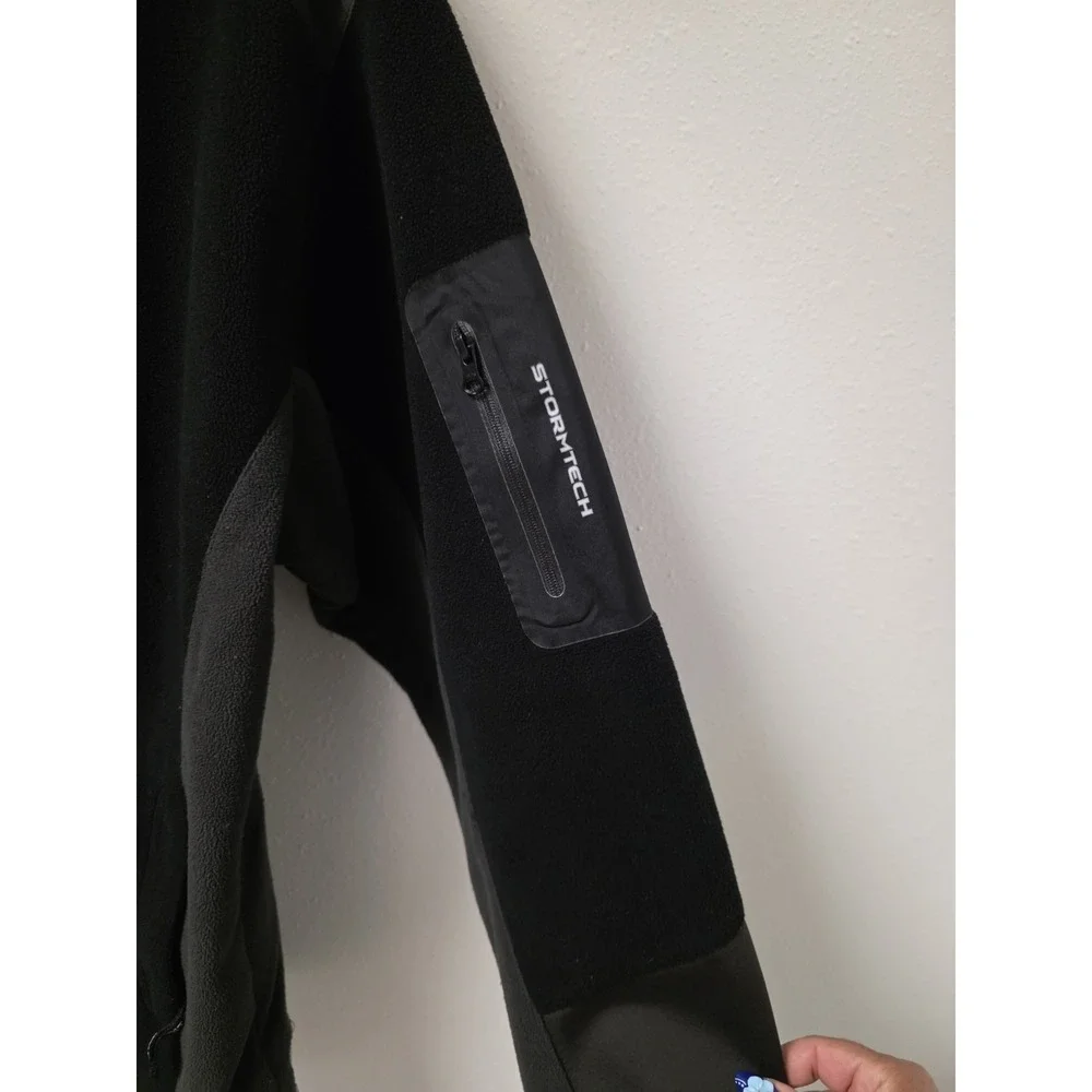 Stormtech‎ Men's XL Black Full Zip Fleece Jacket Soft Shell Outdoor Coat